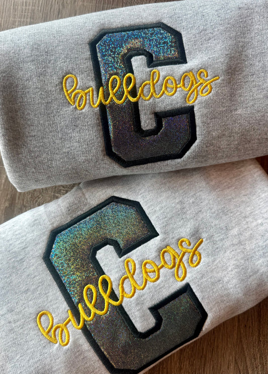 Clyde Bulldogs Shimmer Sweatshirt