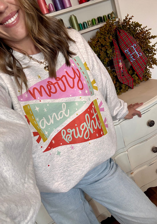 Merry & Bright Flags (Adult)