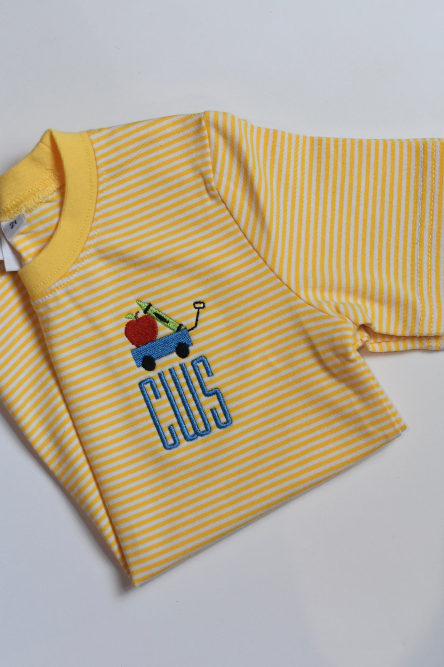 Boys Knit Striped Short Sleeve Tee
