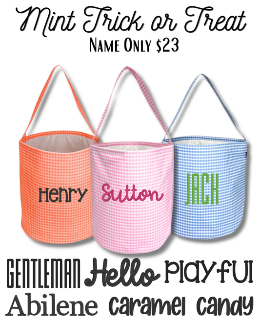 Halloween Bucket