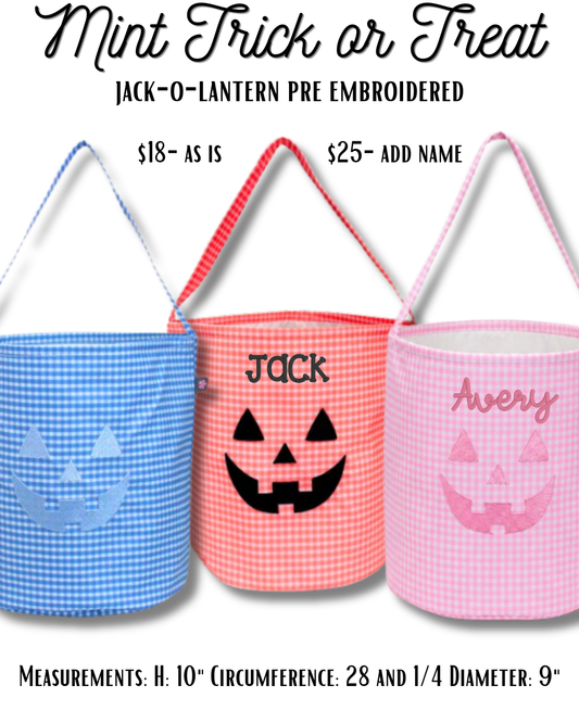 Halloween Bucket