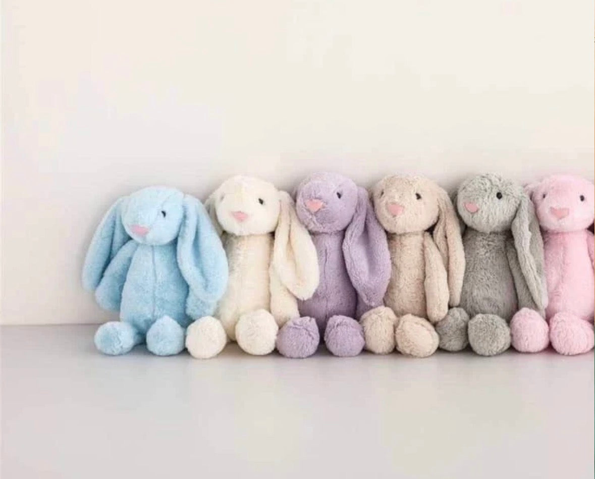 16" Plush Easter Bunny- Name On Ear