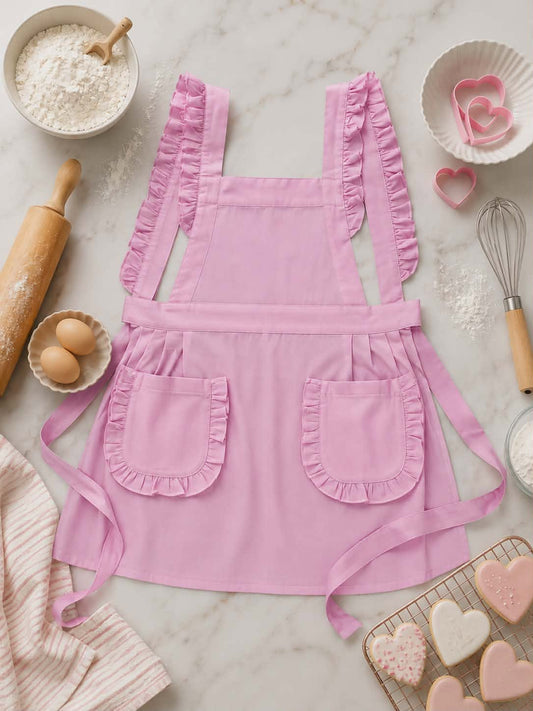Ruffle Apron with Name or Monogram