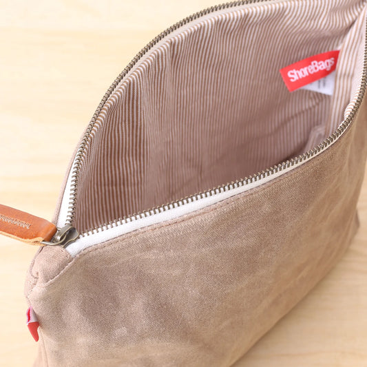 Waxed Canvas Pouch